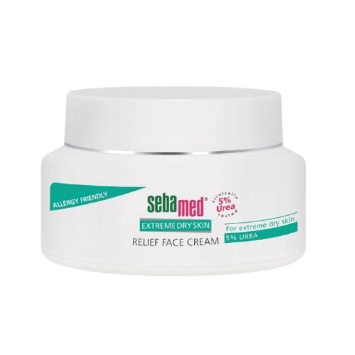 Picture of Sebamed Extreme Dry Skin Relief Face Cream 5% Urea 50ml