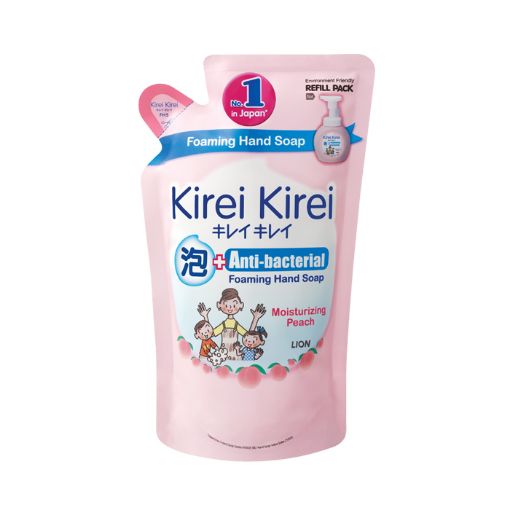 Picture of Kirei Kirei Anit-Bacterial Foaming Hand Soap Peach Refill 200ml