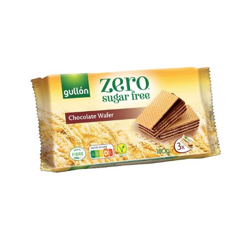 Picture of Gullon Sugar Free Wafer Chocolate 180g