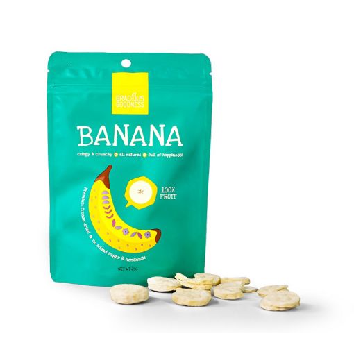 Picture of Gracious Goodness Freeze Dried Banana 25g