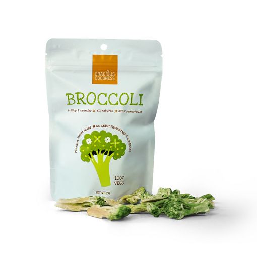Picture of Gracious Goodness Freeze Dried Broccoli 15g