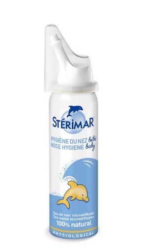 STERIMAR Nasal Hygiene Spray for Baby 50ml, Ear, Nose & Throat Care