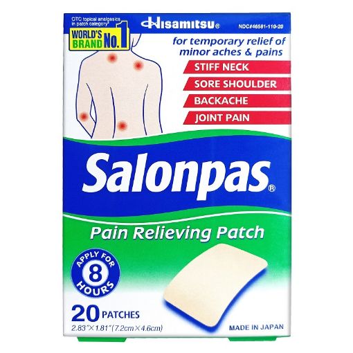 Picture of Salonpas Pain Relieving Patch 20s