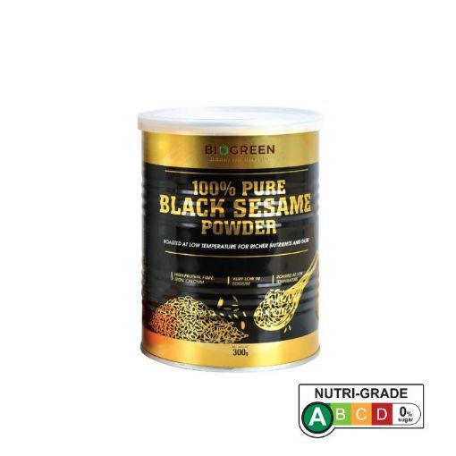 Picture of Biogreen No Sugar Added 100% Black Sesame Powder 300g