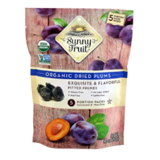 Picture of Sunny Fruit Organic Dried Plums 5x30g