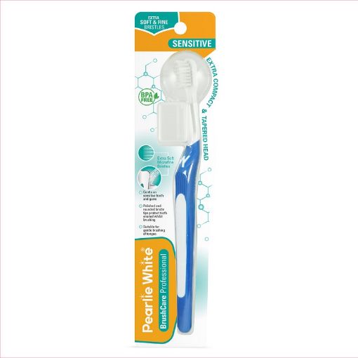 Picture of Pearlie White Brushcare Professional Sensitive Toothbrush