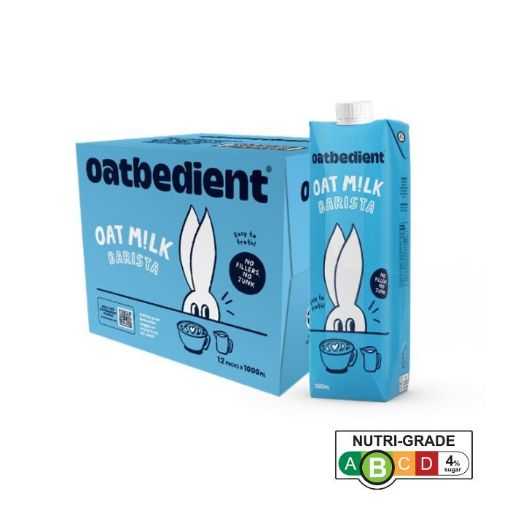 Picture of Oatbedient Oat Milk Barista 1L x 12