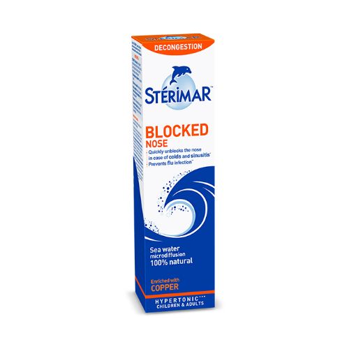 Picture of Sterimar Hypertonic Blocked Nose Nasal Spray 100ml
