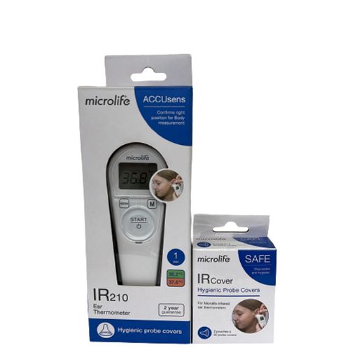 Picture of Microlife Ear Thermometer IR210 + Probe Cover 40s