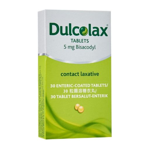 Picture of Dulcolax 5mg Tab 30s