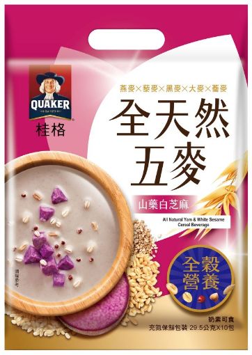 Picture of Quaker All Natural Yam & White Sesame Cereal Beverage 10s