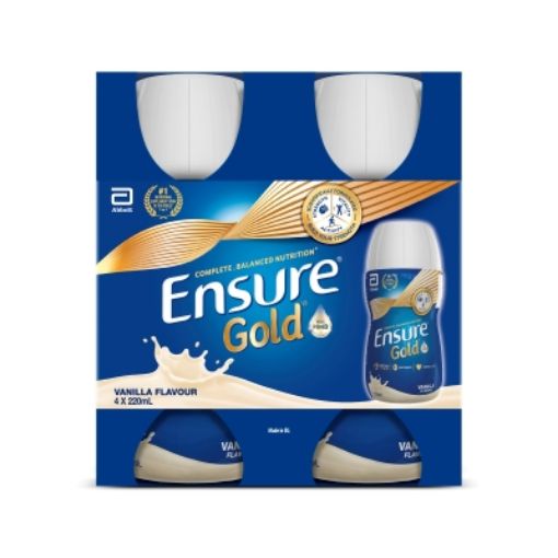 Picture of Ensure Gold HMB Liquid Ready-To-Drink 4x220ml