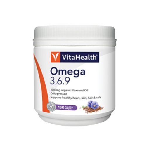 Picture of Vita Omega 3-6-9 Flaxseed Oil 1000mg 150s