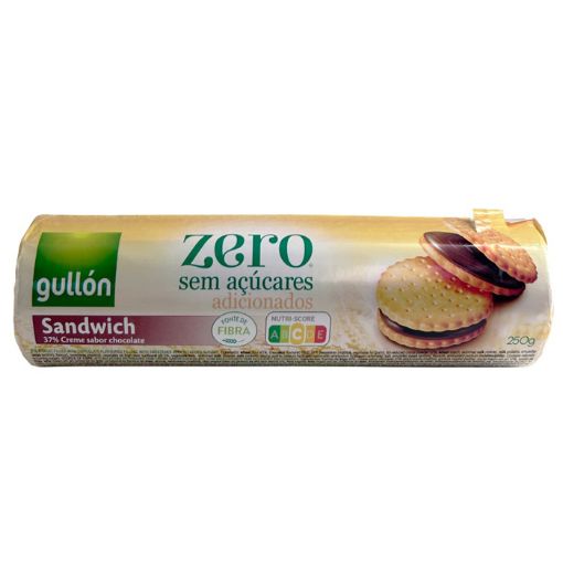 Picture of Gullon No Sugar Added Chocolate Sandwich Biscuits 250g