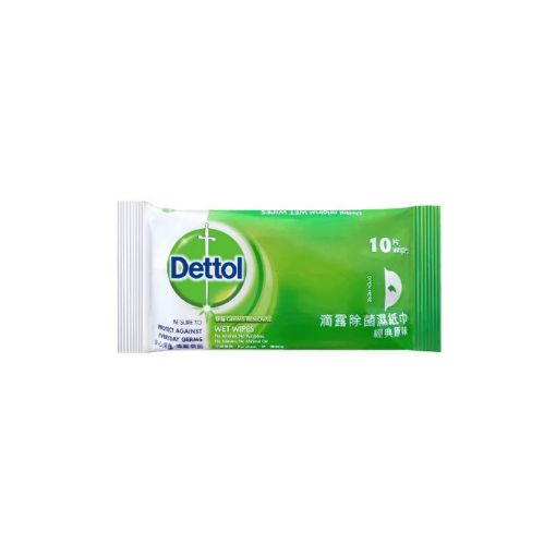 Picture of Dettol Anti-Bacterial Wipes 10s