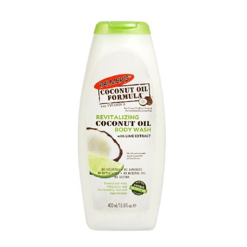 Picture of Palmer's Revitalising Coconut Oil+Lime Extract Body Wash 400ml