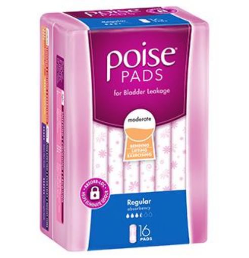 Picture of Poise Pads Regular 16s