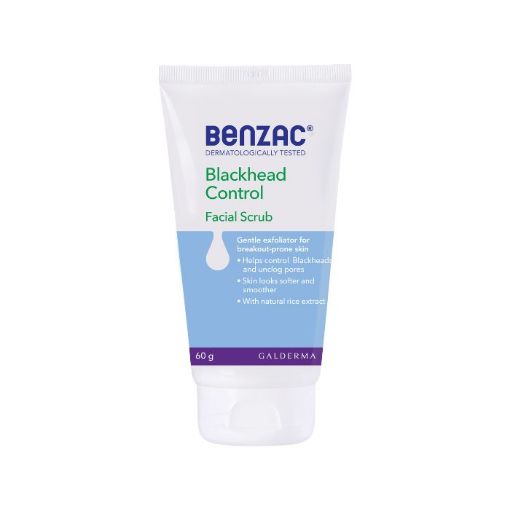 Picture of Benzac Blackhead Control Facial Scrub 60g