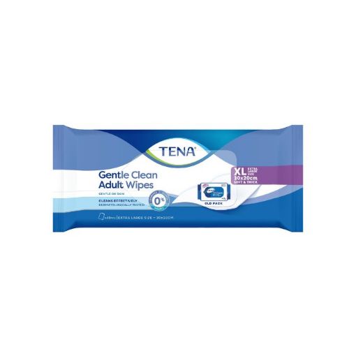 Picture of Tena Gentle Clean Adult Wipes 40s