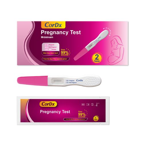 Picture of Cordx Pregnancy Test Midstream 2s