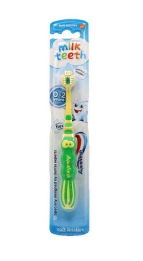 Picture of Aquafresh Milk Teeth Toothbrush 0-2 Years