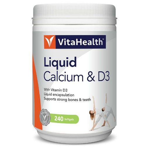 Picture of Vita Liquid Calcium & Vitamin D 240s