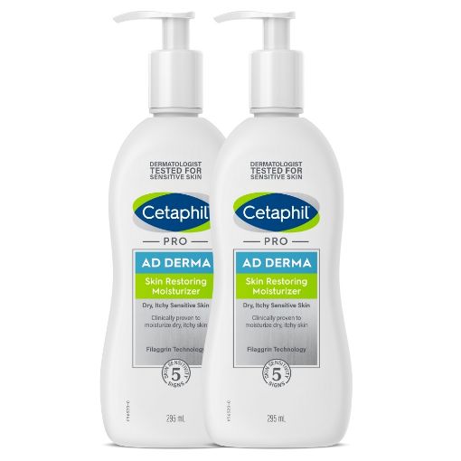 Picture of Cetaphil Pro Ad Derma Skin Restoring Moisturizer 2x295ml