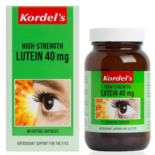 Picture of Kordel's Hi Strength Lutein 40mg 60s