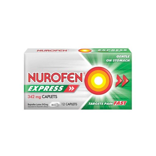 Picture of Nurofen Express 342mg Caplets 12s