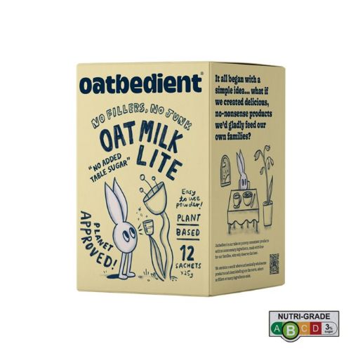 Picture of Oatbedient Oat Milk Lite 12x25g