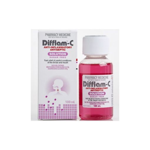 Picture of Difflam C Solution 100ml