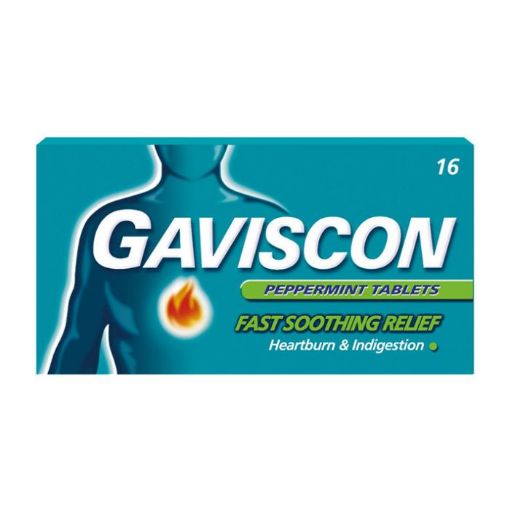 Picture of Gaviscon Peppermint Tab 16s