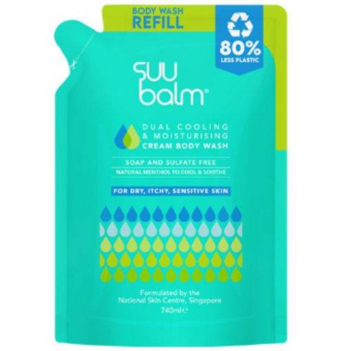 Picture of Suu Balm Cool Moist Cr Wash Refill 740ml