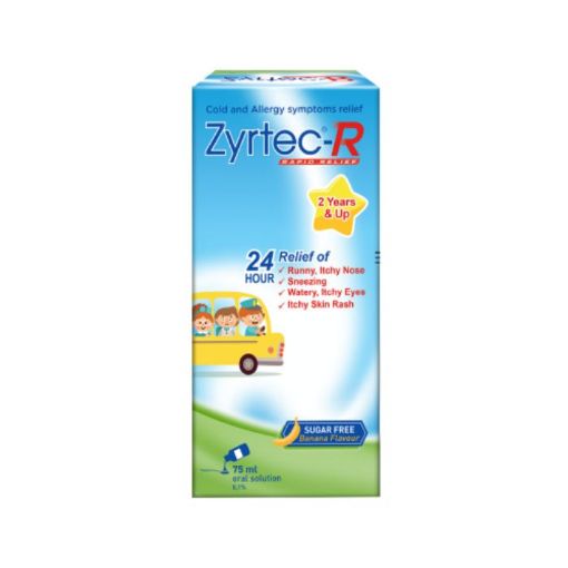 Picture of Zyrtec-R 1mg Solution 75ml
