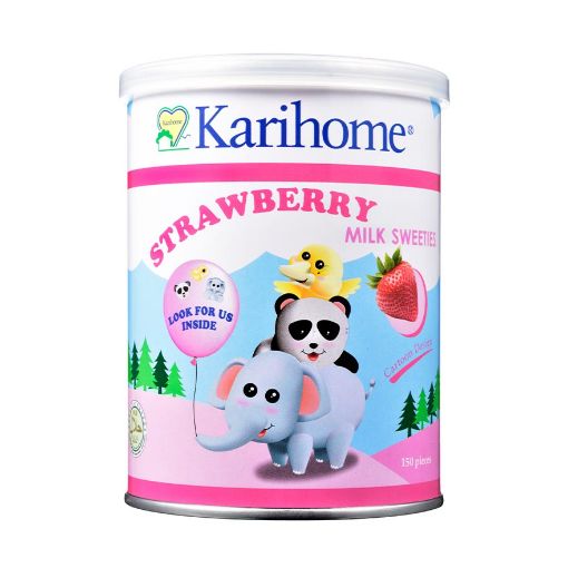 Picture of Karihome Goat's Milk Tab Strawberry 150s