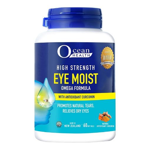 Picture of Ocean Health High Strength Eye Moist Omega Formula 60s