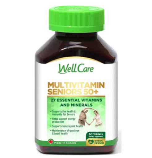 Picture of Wellcare Multivitamin Senior 50+ 60s