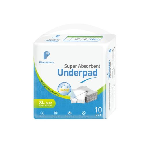 Disposable Underpads Heavy Absorbency Fluff 25 PCS Waterproof 5