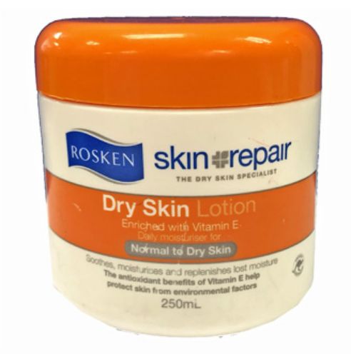 Picture of Rosken Skin Repair Dry Skin Lotion With Vit E 250ml