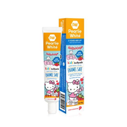 Picture of Pearlie White Kid Strawberry Toothpaste 45g