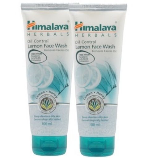 Picture of Himalaya Oil Control Lemon Face Wash 2x100ml