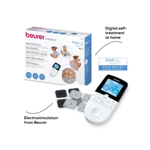 Buy the Beurer EM49 Digital TENS/EMS unit Pain therapy (TENS) & Muscle (  EM49 ) online 
