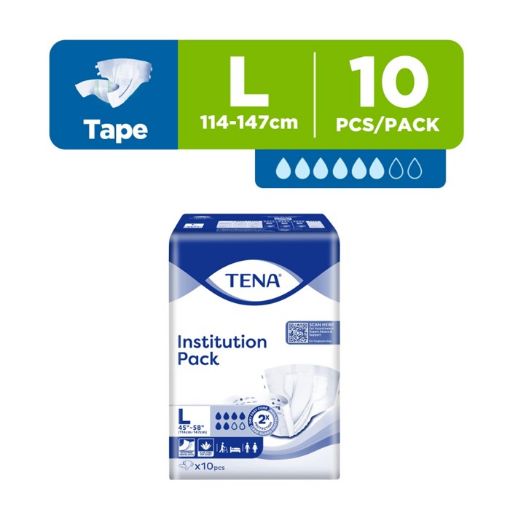 Picture of Tena Institution Pack Large 10s
