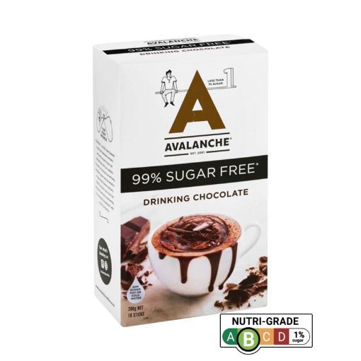 Picture of Avalanche 99% Sugar-Free Drinking Chocolate 10s