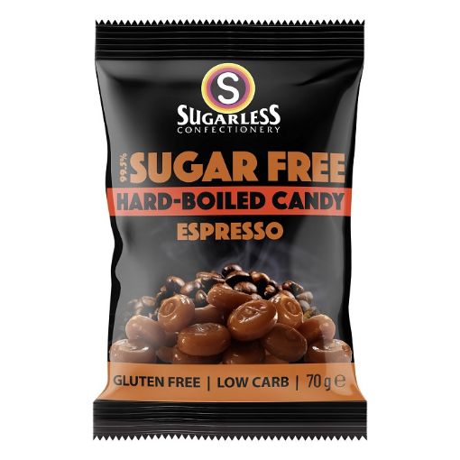 Picture of Sugarless Espresso Hard-Boiled Candy 70g