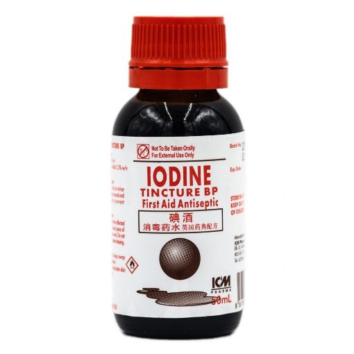 Picture of ICM Iodine Tincture BP 50ml